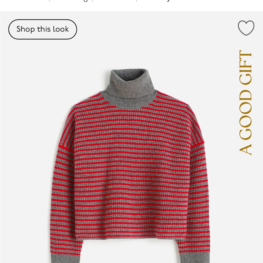 Madewell wool striped sweater
